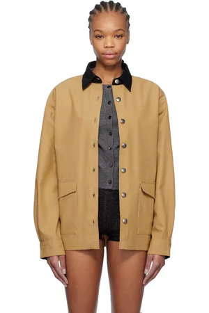 MARIA MCMANUS Blouson militaire brun clair
