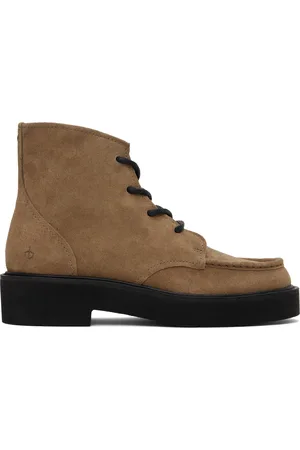 RAG&BONE Bottes Tucker kaki en suède