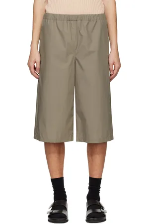RIER Bermuda taupe en popeline
