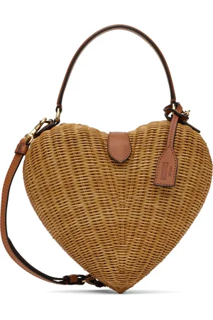 Moschino Sac Love Me brun clair