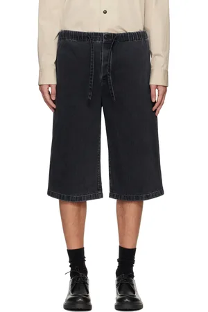 RIER Bermuda noir en denim