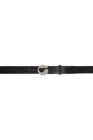 COPERNI Ceinture noire à ferrure à logo