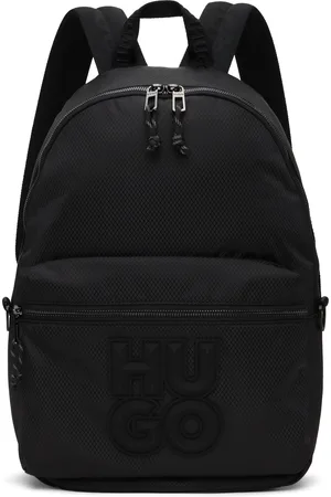 HUGO BOSS Sac à dos noir à logo