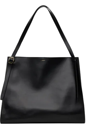 COPERNI Cabas noir à bandoulières de style ceinture