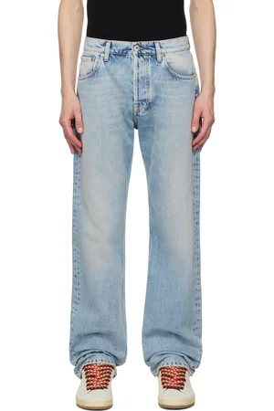 Lanvin Jean droit bleu