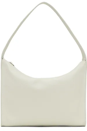 Nothing Written Mini sac Pibi blanc cassé en cuir