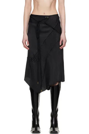 KNWLS Jupe midi Elisir noire