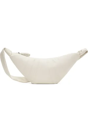 LEMAIRE Moyen sac Croissant blanc