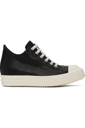 Rick Owens Baskets basses noires - Hollywood