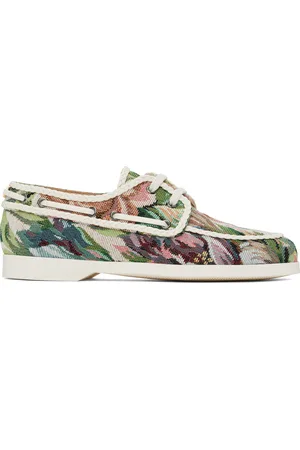 VALENTINO GARAVANI Chaussures bateau décontractées multicolores