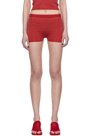 Isa Boulder Short Malley rouge en tricot