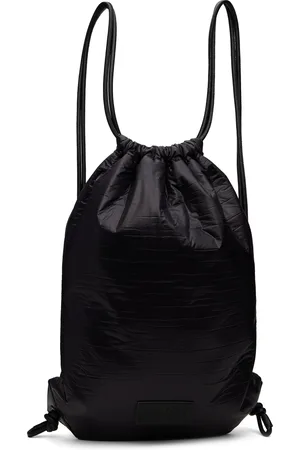 Maison Margiela Sac à dos noir à logo numérique
