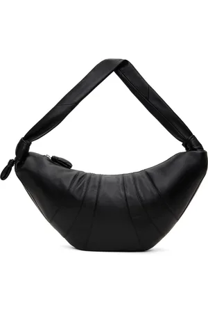 LEMAIRE Grand sac Croissant noir
