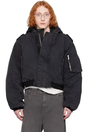 Entire Studios Blouson aviateur W2 noir