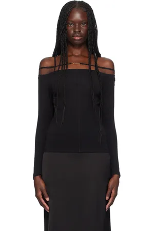 Jacquemus T-shirt à manches longues Sierra noir - Les classiques