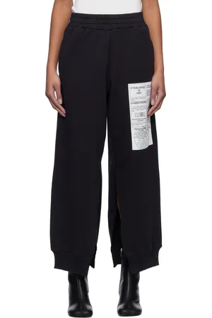 Maison Margiela Pantalon de détente noir