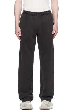 Entire Studios Pantalon de survêtement droit noir - Uniform