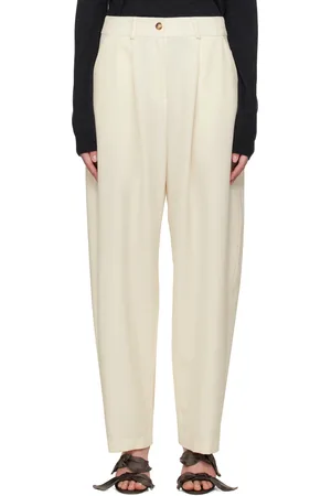 La Collection Pantalon Sada blanc cassé