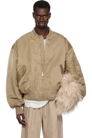 Entire Studios Blouson aviateur kaki à emmanchures basses