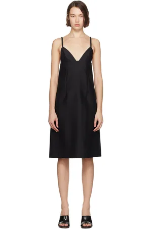 Jacquemus Robe courte Camison noire - La casa