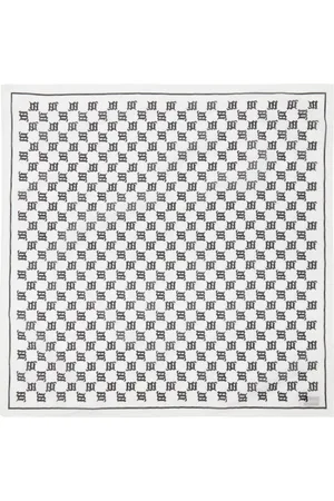 MISBHV Bandana blanc à monogrammes