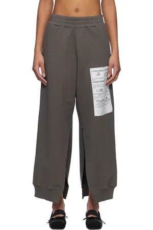 Maison Margiela Pantalon de détente brun