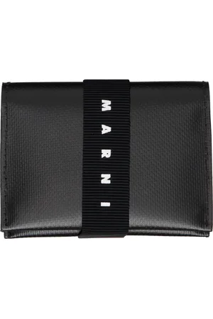 Marni Porte-carte à deux volets noir