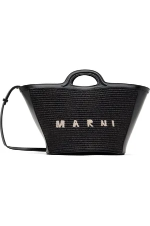 Marni Petit cabas Tropicalia noir