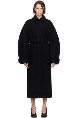 Jacquemus Manteau Bari noir - La casa