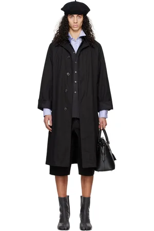 Maison Margiela Trench étagé noir