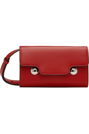 Marni Sac rouge en cuir - Trunkaroo