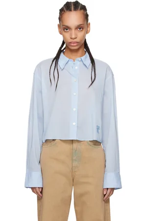 Acne Studios Chemise Satai bleue