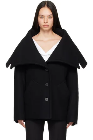 Jacquemus Blouson de style caban Caruso noir - La casa