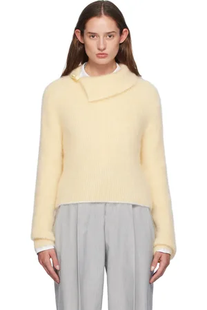 Jacquemus Pull Marina jaune - La casa
