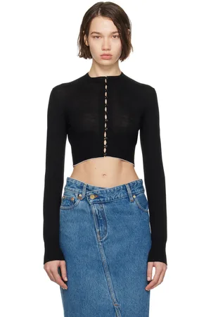 Jacquemus Cardigan Spiaggia noir - La casa