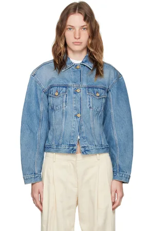Jacquemus Blouson de-Nîmes bleu en denim - La casa