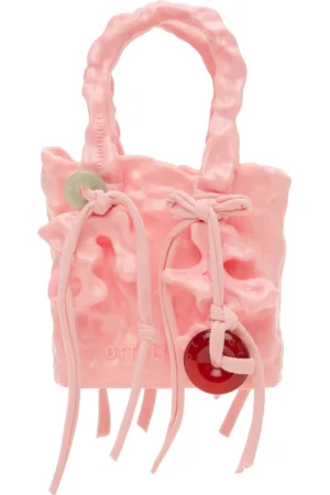 OTTOLINGER Sac rose à effet céramique emblématique et à nœuds