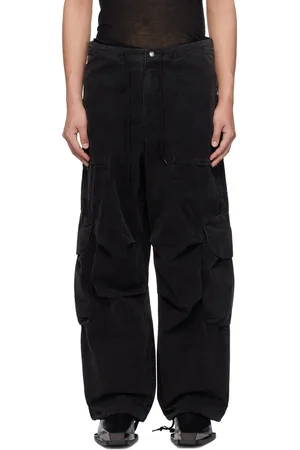 Entire Studios Pantalon cargo de travail noir