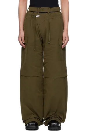 OTTOLINGER Pantalon cargo ample kaki