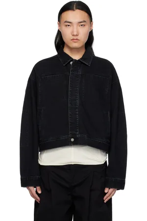 Entire Studios Blouson noir en denim - Gem