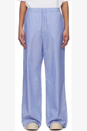 Marni Pantalon décontracté bleu