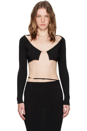 Jacquemus Cardigan Pralù noir en tricot - Les classiques