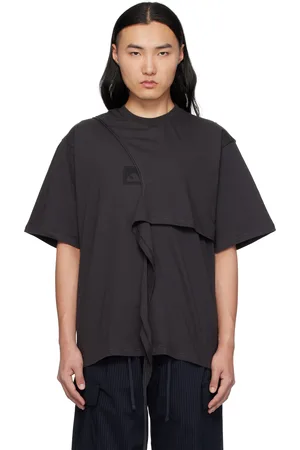OTTOLINGER T-shirt noir à garniture prolongée