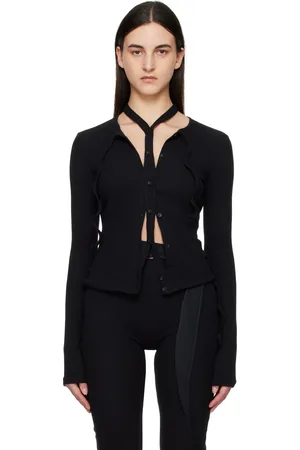 OTTOLINGER Cardigan noir à deux pattes de boutonnage