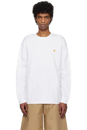 Carhartt T-shirt à manches longues blanc - Chase