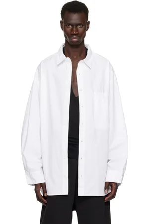 Entire Studios Chemise surdimensionnée blanche