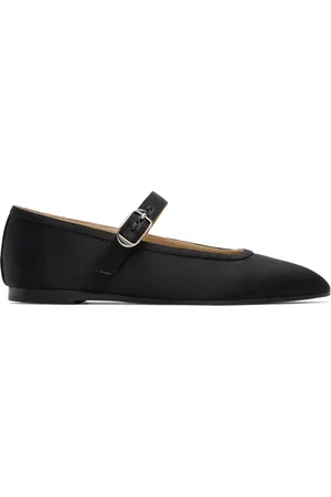 Le Monde Beryl Ballerines de style Charles IX noires