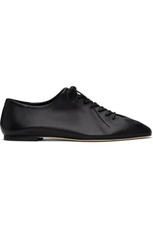 Aeyde Derbys Isla noirs en cuir nappa