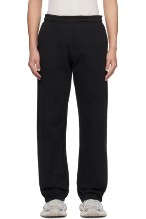 Entire Studios Pantalon de survêtement droit noir - Uniform