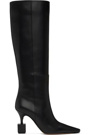 Jacquemus Bottes hautes Bisou noires - La casa